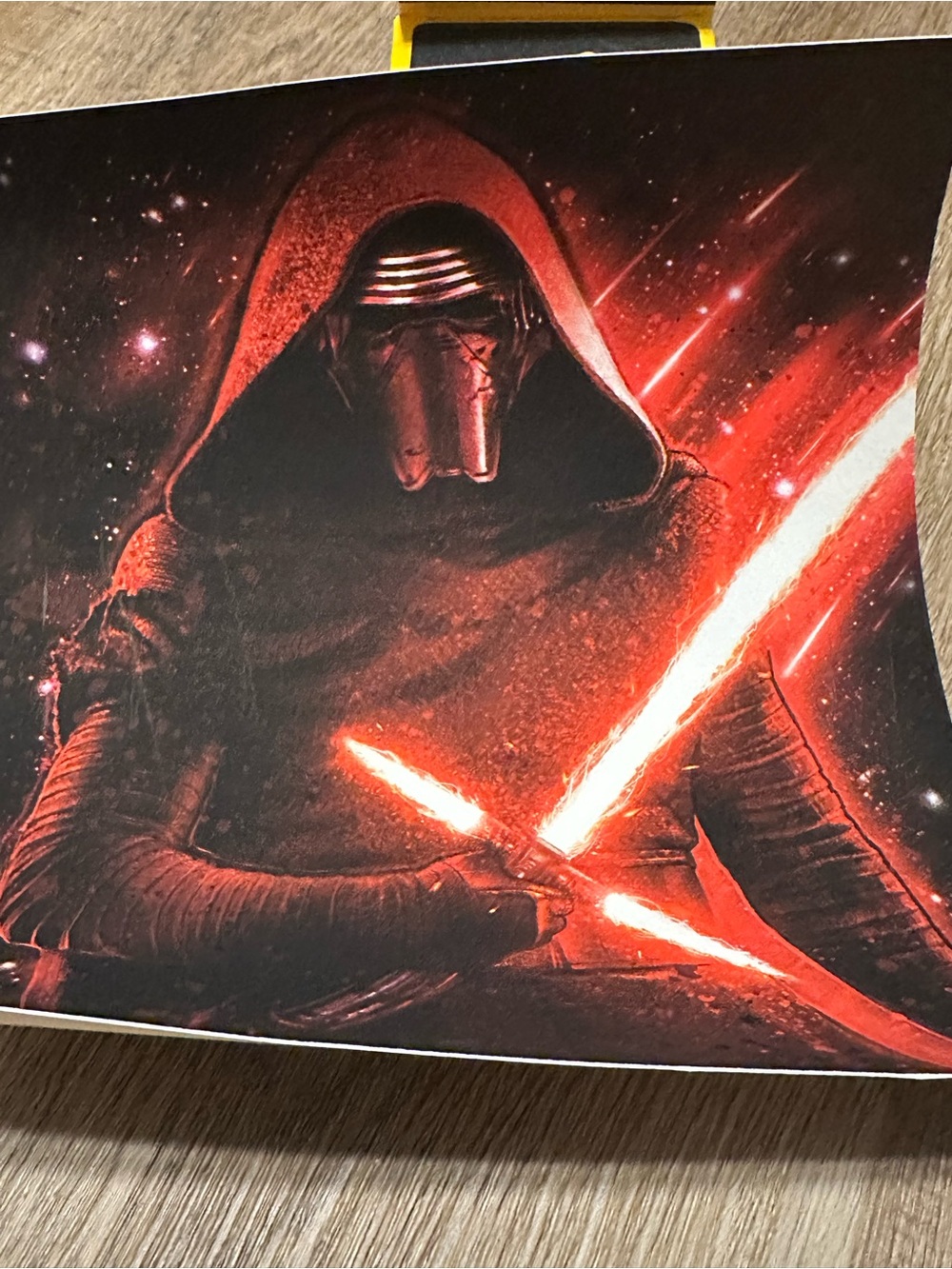 Red Kylo Ren Star Wars: The Force Awakens Wall Art Poster